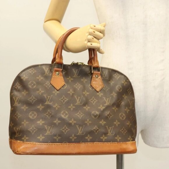 LOUIS VUITTON Monogram Alma Hand Bag M51130 LV Auth BA3162 - Picture 3 of 16